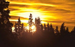 Alaska Sonnenuntergang